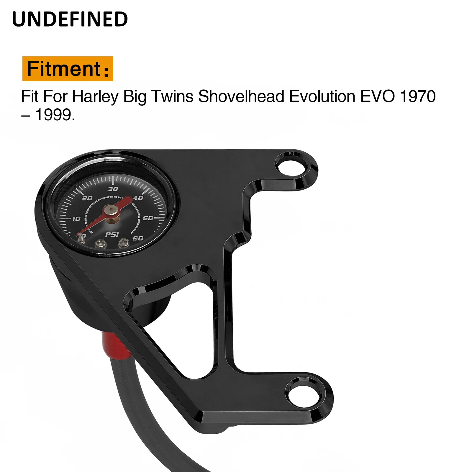 0-60PSI Oil Pressure Gauge & F - Gasket Mount Kit 评论和价格