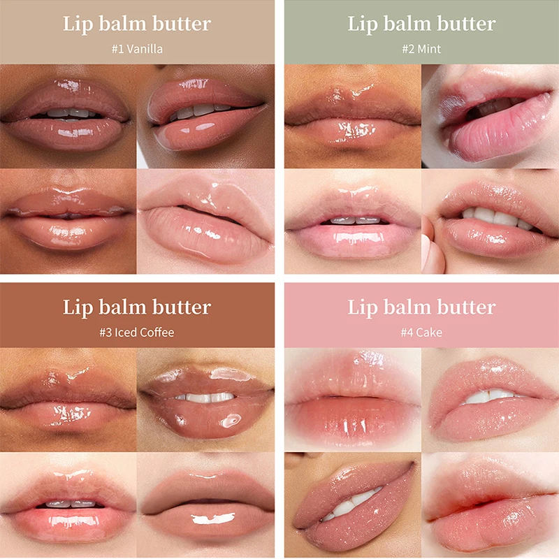 Sommer Lippen butter Balsam, lang anhaltender feuchtigkeit spendender Lip gloss, Lippen feuchtigkeit spendender Pflege Lippenstift, konditionierende Lippen maske, abgestorbene Haut entfernen