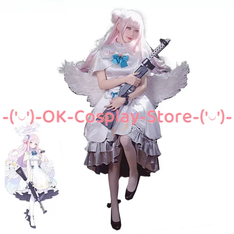 

Misono Mika Cosplay Costume Game Blue Archive Cosplay Dress Women Party Suit Halloween Uniforms Anime Clothing Custom Made