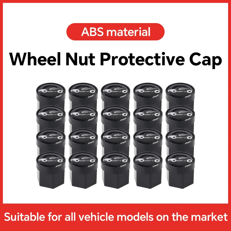 

20Pcs Car Wheel Caps Bolts For Dacia Spring Duster Logan Sandero Dokker Striker Jogger Caps For Wheel Bolts Cap Tire Nut Caps