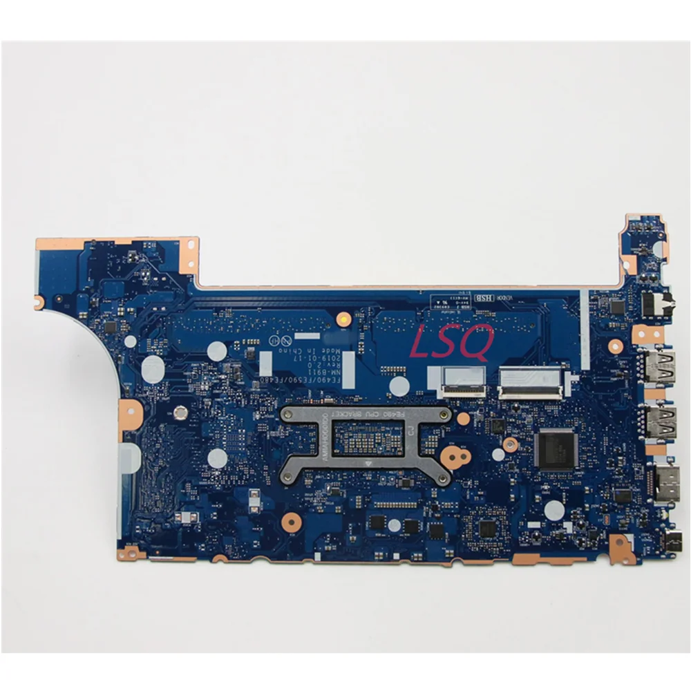 For Lenovo Thinkpad E490 E590 notebook Integrated Graphics Motherboard CPU i5-8265U NM-B911 5B20V81841 5B20V81840 02DL809