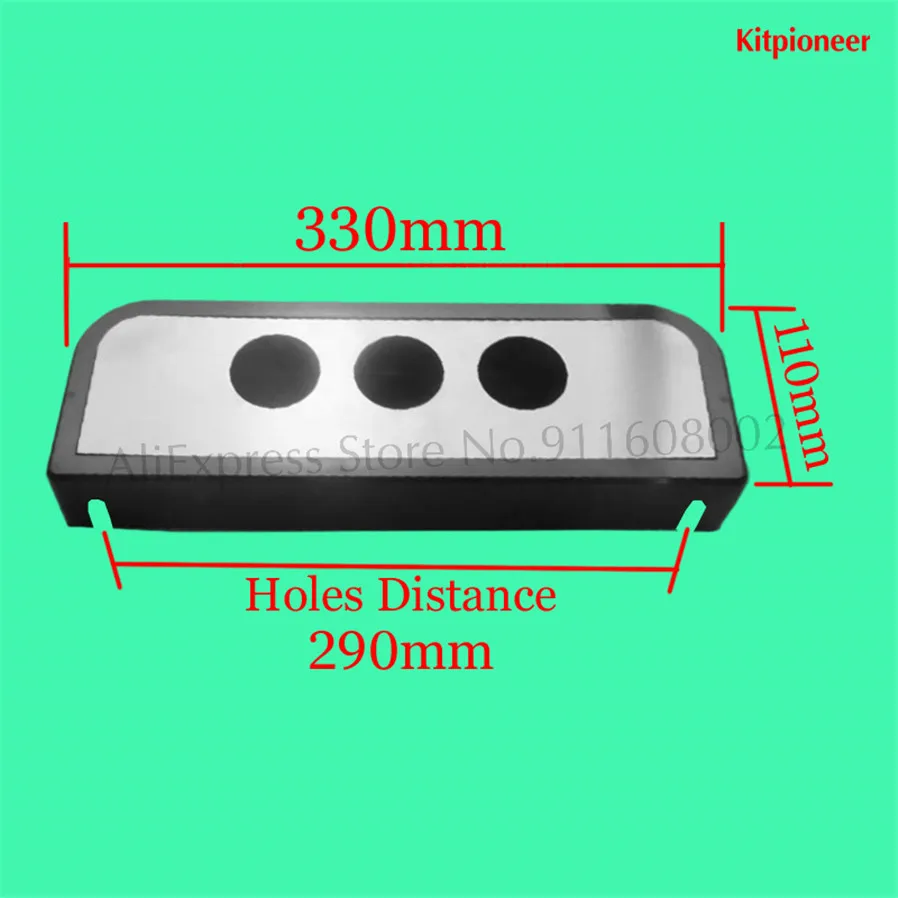 製氷機用アクセサリー,3穴,33x11cm,新部品