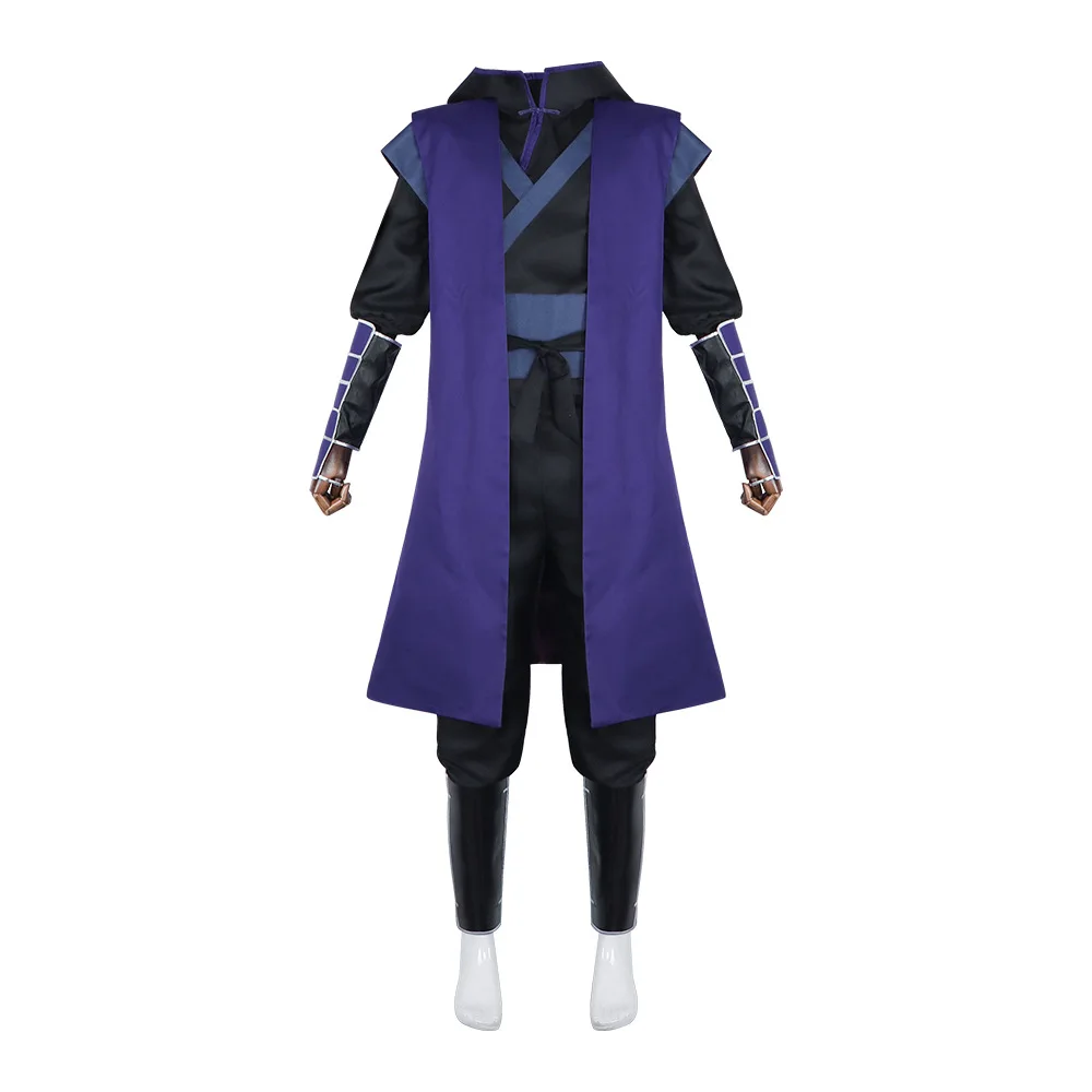 2026 new Game Scissor Seven Killer Seven Cosplay Costume Hoodie Cloak Full Set Adult Halloween Party Outfits view 5