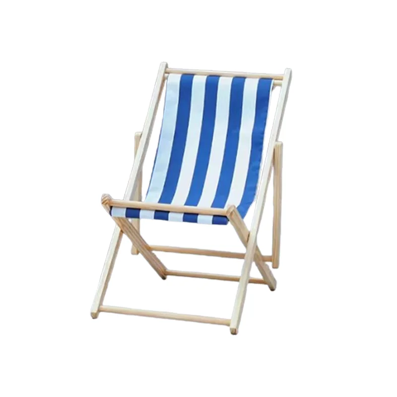 

For Wooden Beach Folding Chair Camping Portable Fishing Light Weight Folding Chair Recliner Sun Loungers Sillas Playa Furniture