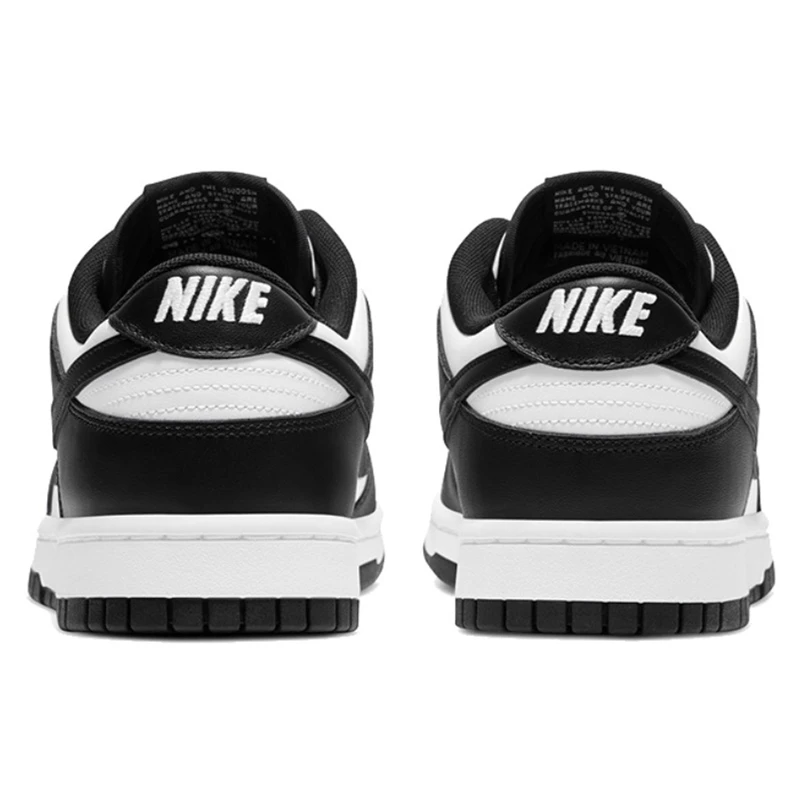 Nike Dunk Retro Black White Men Women Skateboarding Shoes Classics Genuine leather Non-slip Comfortable Sb Running Sneakers