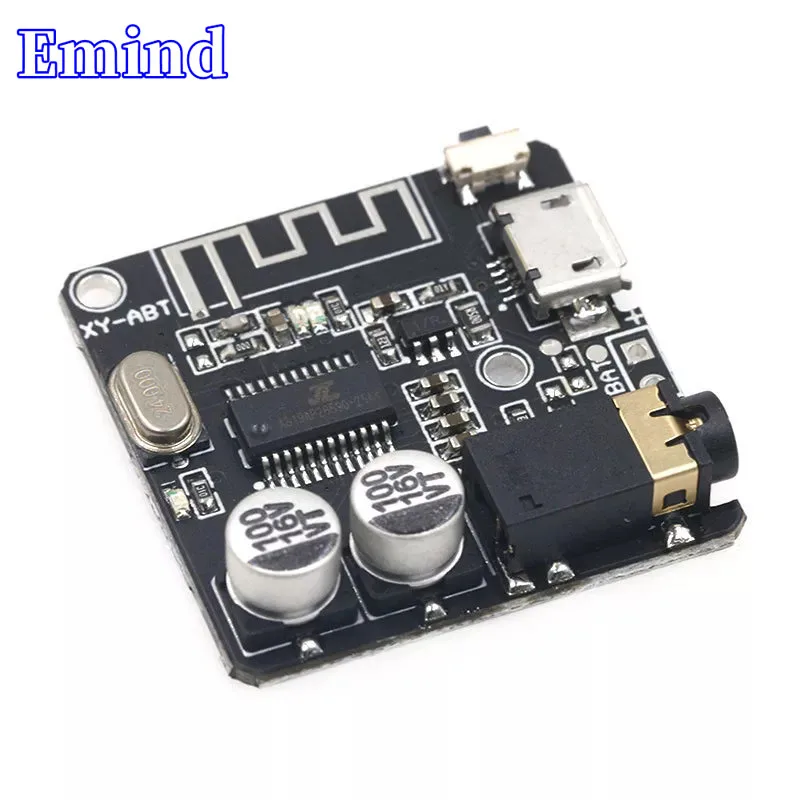 2/5/10/20/50Pcs XY-ABT MP3 Bluetooth Decoder Board 5.0 Bluetooth Audio Receiver Module Car Speaker Audio Power Amplifier Board