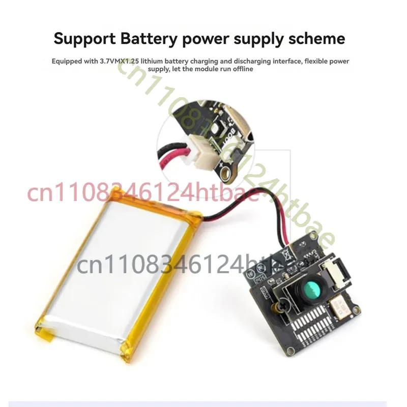 Smart Infrared Thermal Detection Board for ESP32-S3 WiFi RGB Development 80×62 Pixel Imaging Module