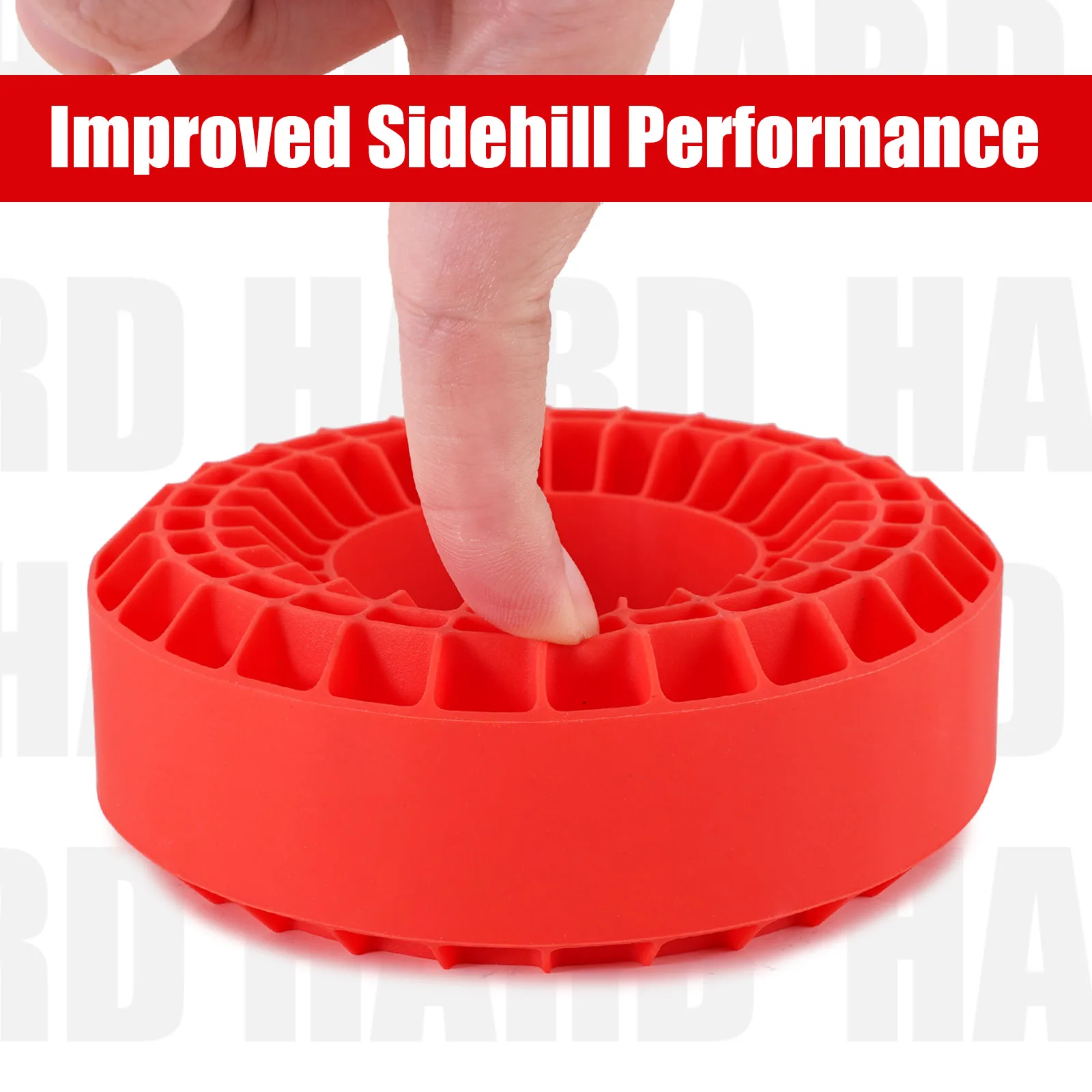 INJORA Silicone Rubber Insert Foam Fit 118-122mm (4.75" OD) 1.9" Wheel Tires for 1/10 RC Crawler