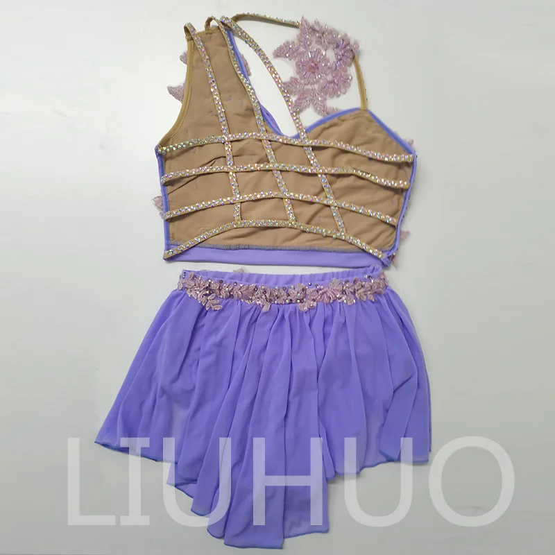 LIUHUO Lyrical Dancing Dress for Performance Color Pole Skirt Factory Customize