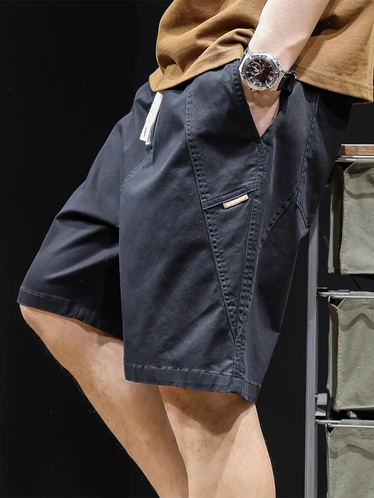 

Loose Casual Workwear orts Men's Summer Trendy Brand 5-Point American Retro Loose Pants Men's Five-Point orts