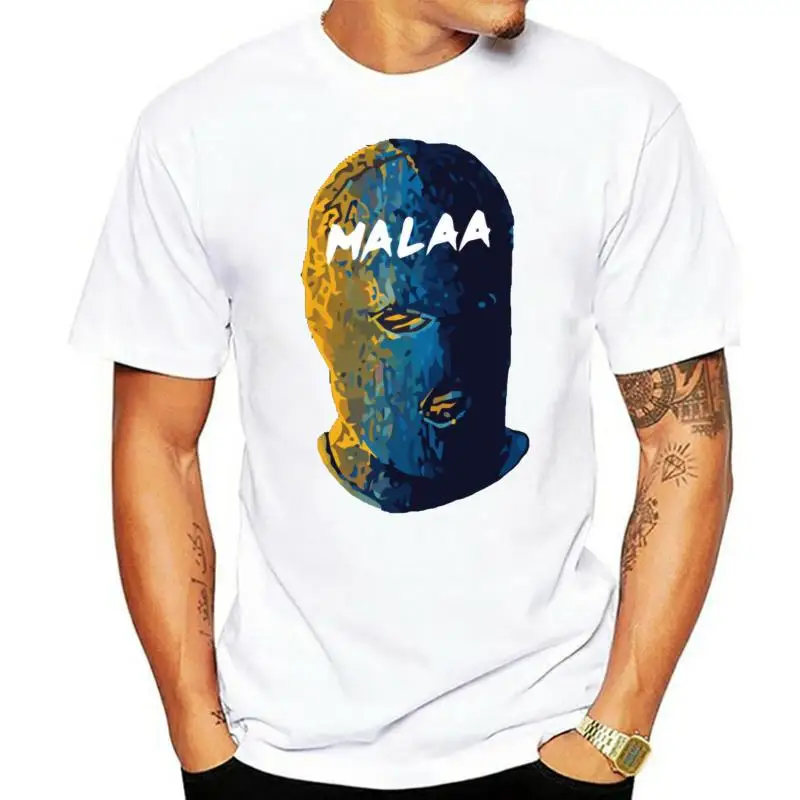 

Fashion Malaa Tshirt For Men Classical Famous Crew Neck Clothes Harajuku Men And Women T Shirts Short-Sleeve Camisas Shirt
