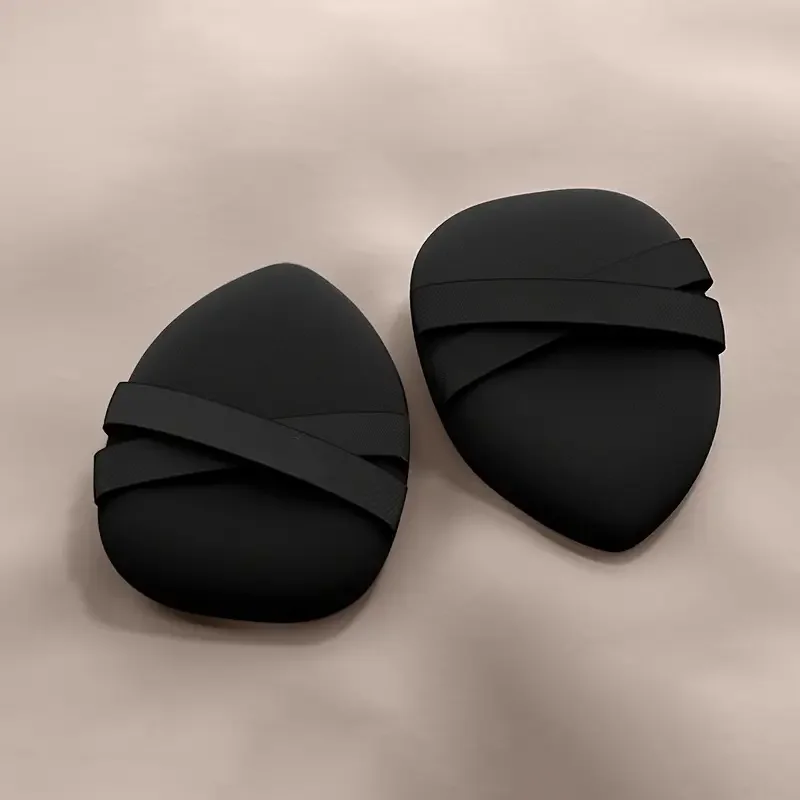 4PC maquillage éponge poudre bouffée fond de teint correcteur et poudre larme réglage bouffée tampons de maquillage poudre bouffée fond de teint éponge Bl