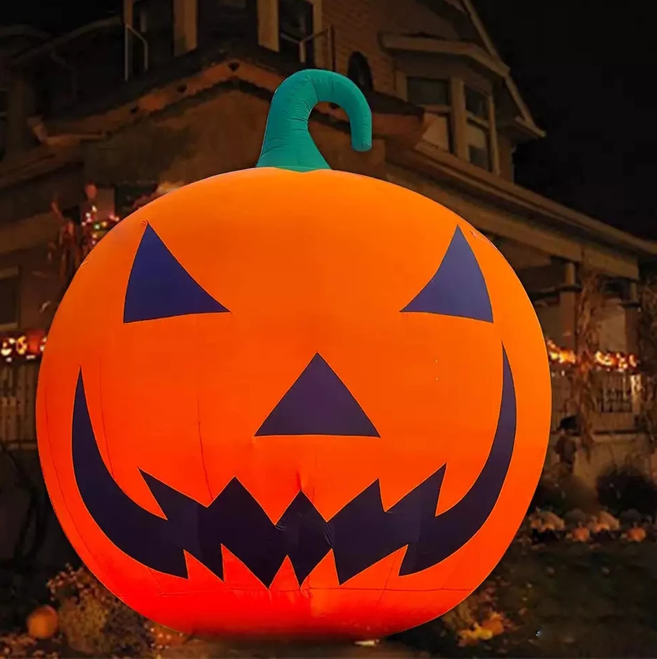 Giant Inflatable Pumpkin Halloween Inflatable Decorations Outdoor For Party