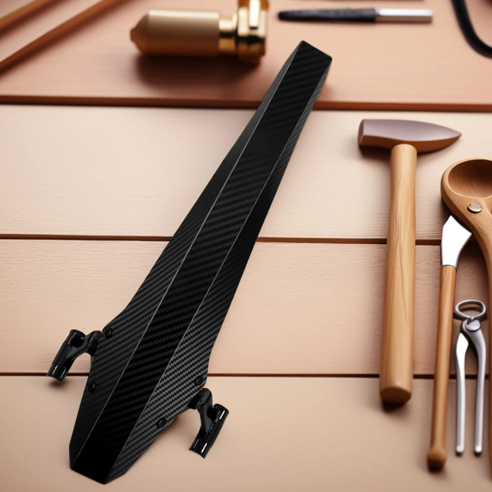 واقي طين للدراجة الخلفية قابل للتعديل عالميًا وخفيف الوزن وقابل للطي وتغطية كاملة لحماية الطين على الطرق الجبلية