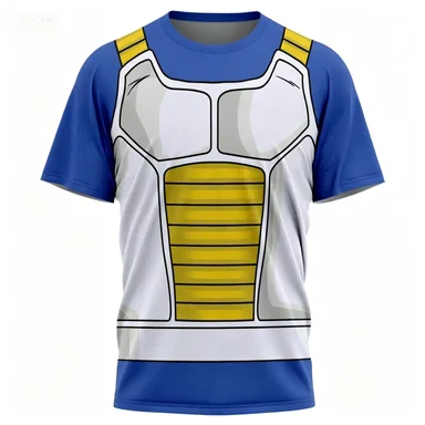 A Casual Men's Short Sleeved T-shirt That Restores The Original Battle Suit in Summer Fashion