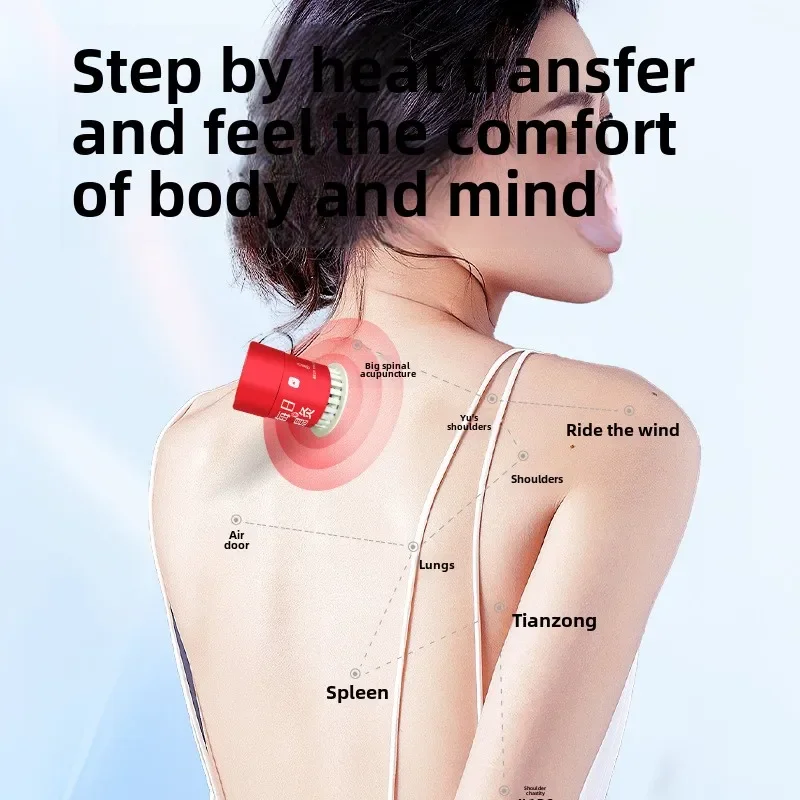 Tube de Moxibustion suspendu, petit Pot de Moxibustion suspendu sans fumée, boîte de combustion pour physiothérapie corporelle, Massage du dos