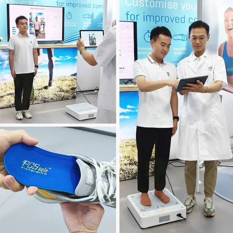 آلة الماسح الضوئي لتقويم العظام المحمولة الجديدة حل مسح القدم الأخمصي محلل قياس القدم المسح الضوئي Escaner