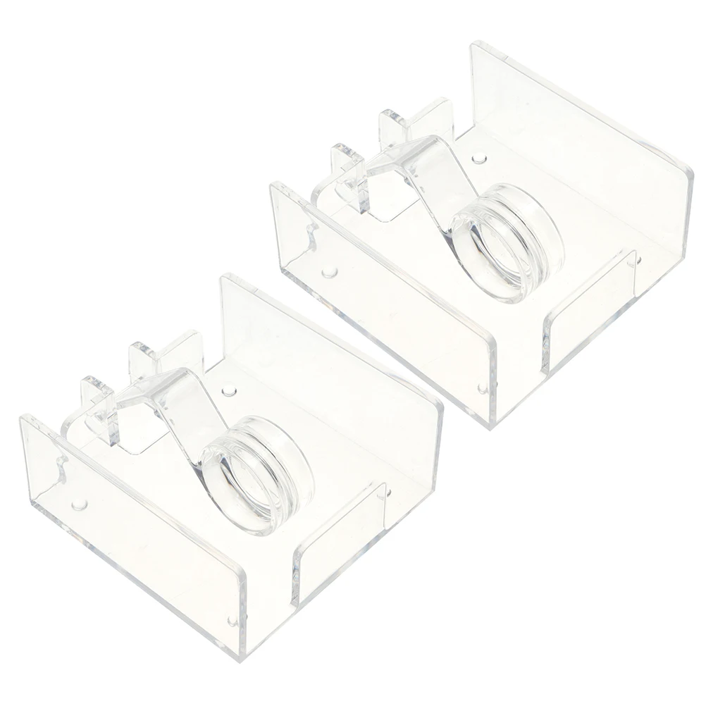 

2pcs Acrylic Tissue Box Napkin Holder Square Handkerchief Dispenser Storage Boxes Friendly Bedroom Living