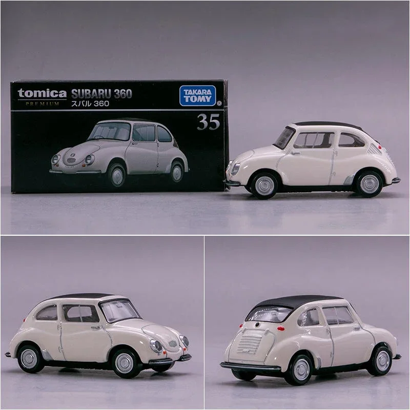 Modello in scala in miniatura pressofuso 1:64 SUBARU 360 TOMY auto in lega pressofuso veicoli giocattolo modello di auto