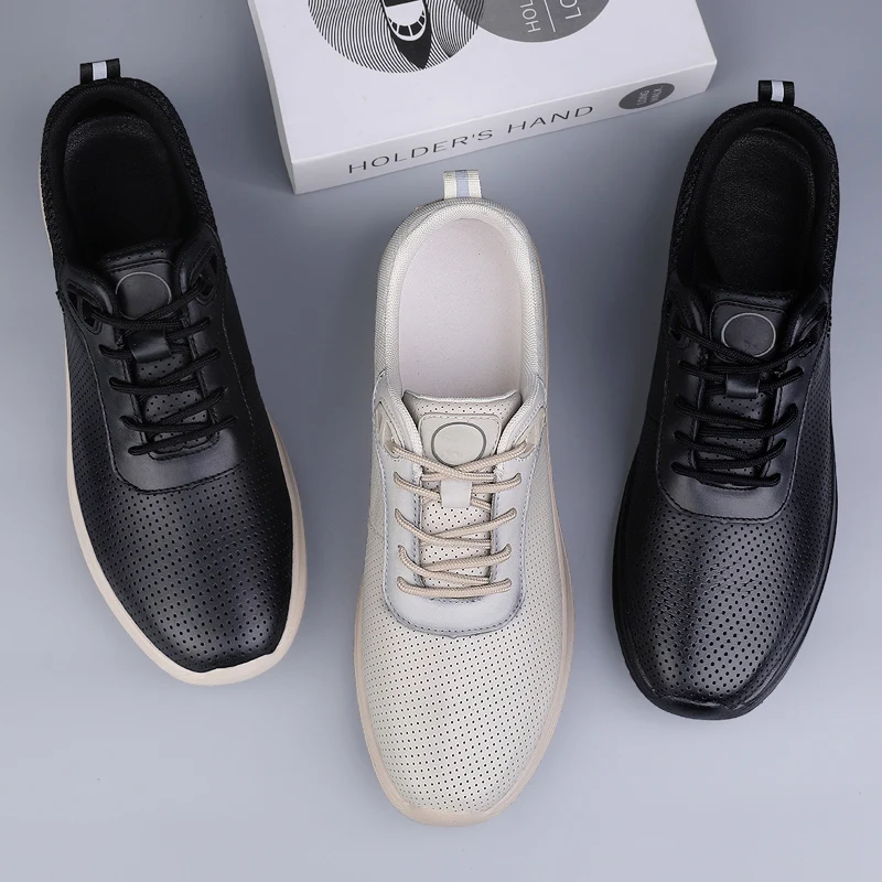 men shoes Quality Sneakers for Men Genuine Leather Skateboard Shoes Natural Leather Shoes men sneakers Fahshion Footwear Hombre