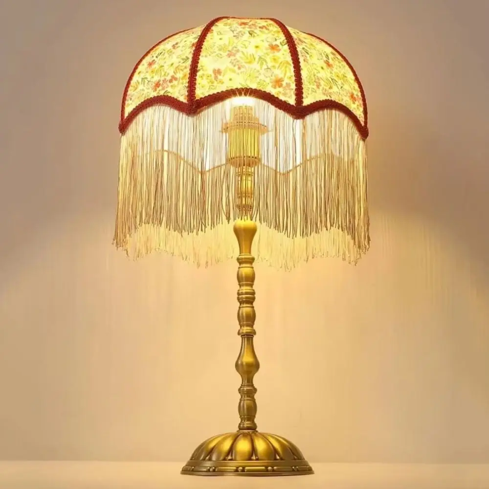 20CM 25CM 30CM Fabric Lampshade European-style Easy To Replace Retro Lampshade Vintage Style Premium Feel 20CM 25CM 30CM