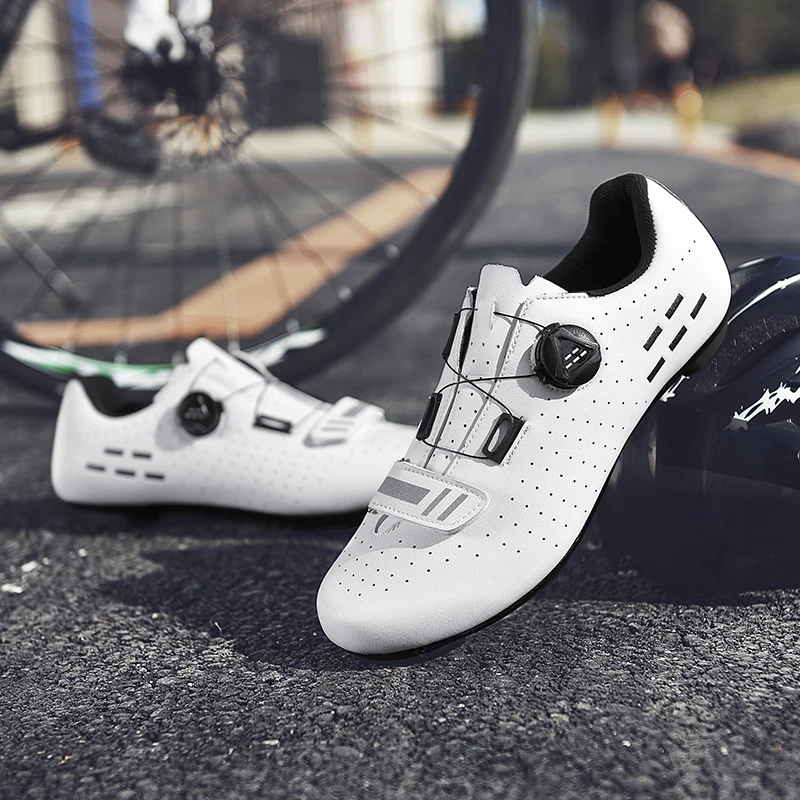 

Bicycle professional cycling shoes new unisex four seasons breathable comfortable non slip wear-resistant mountain riding shoes