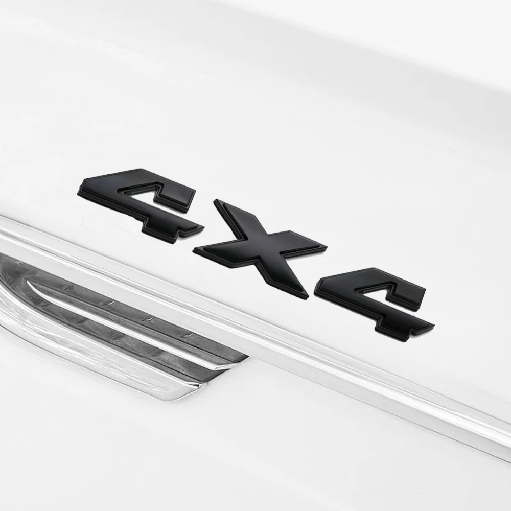 

1pc Universal Car Trunk Decorative Emblem Badge Sticker Car Rear 4X4 Styling Stickers Car Body Decal Auto Exterior Accessories