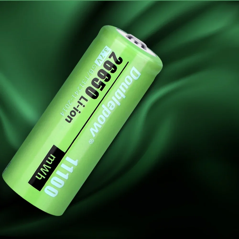 Large capacity 11100mWh 26650 lithium battery 3.7V suitable for high-power flashlights/fishing lights/power tools