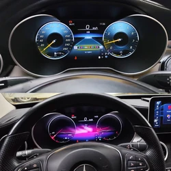 12.3 Inch For Mercedes Benz GLC C-Class C Class NGT 5.0 LCD Dashboard Screen Speedometer Instrument Upgrade Smart Cluster