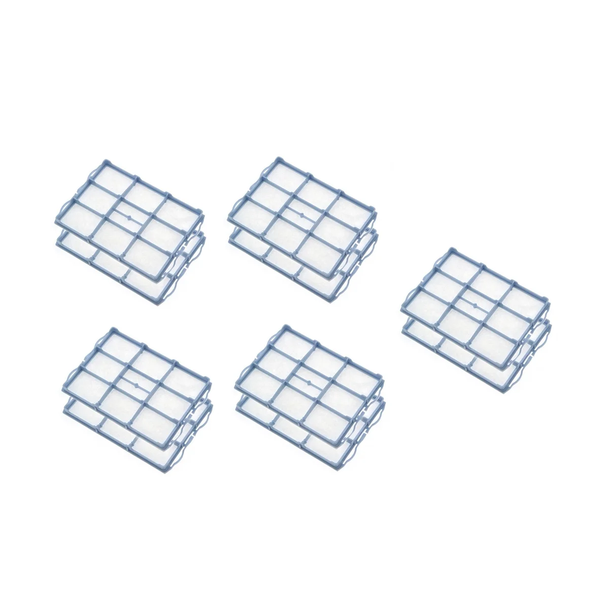 10 Uds piezas de aspiradora filtro HEPA para BSG81/82 para VS08/VS08GP accesorios para aspiradoras