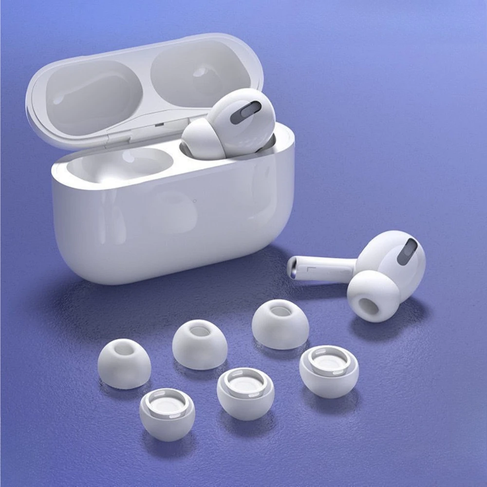 Embouts S/M/L pour Airpods Pro3, coussinets d'oreille en Silicone, suppression du bruit, trou de soulagement de la pression, bouchons d'oreille, coussin, écouteurs