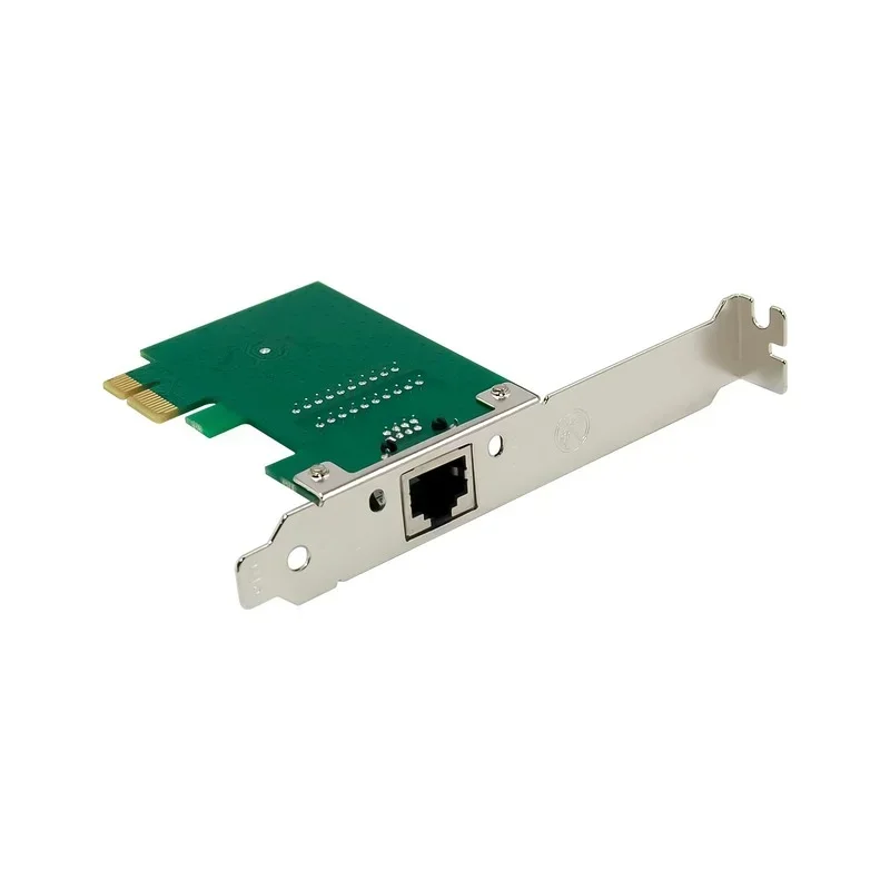 PCIE X1 Network Card Single Port RJ45 Chip Realtek 8111G Gigabit Ethernet 10/100/1000M PCI-E Networking Adapter for Desktop