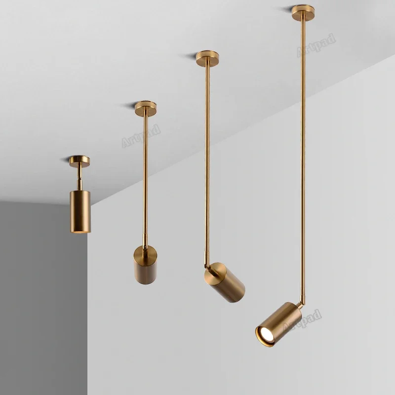 Led Moderne Directional Scheinwerfer Einstellbare Grad Decke Spot Licht für Innen Foyer Wohnzimmer Warme Weiße Spur Licht