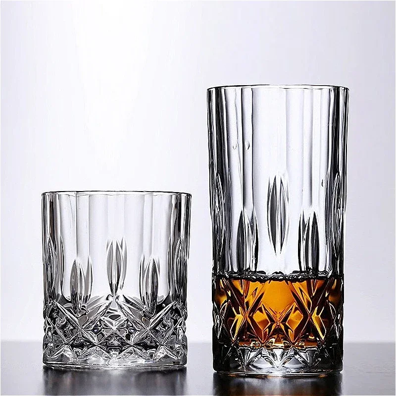 Copas de vino de lujo de 230ml/250ml/315ml, copas de whisky Vintage, cristalería para Bar, copa de cóctel, tazas Bourbon escocesas, regalos exquisitos