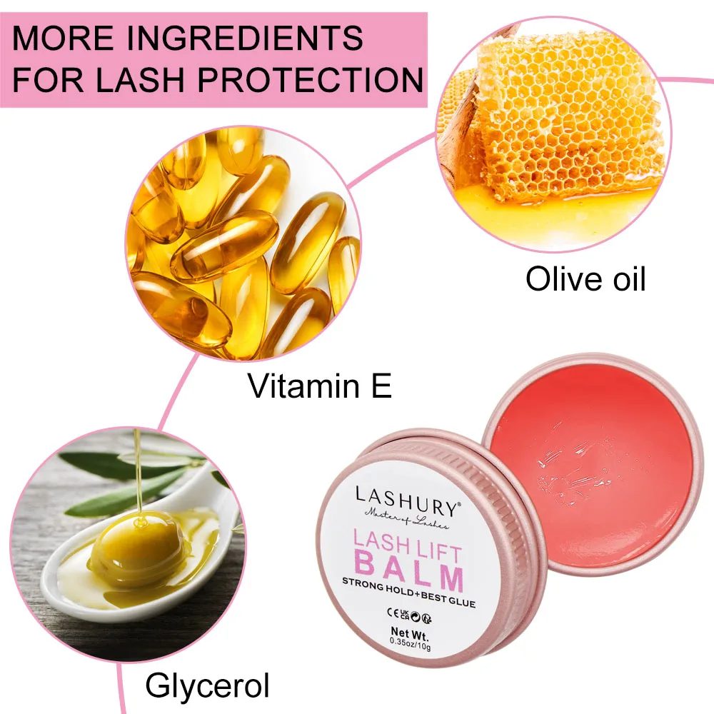 Lashury 10 جرام لاش الغراء بلسم تثبيت سريع رمش رفع شمع مقاوم للماء ل لاش رفع شكل الرموش الحواجب الجمال ماكياج أداة #2
