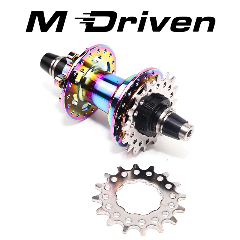 M Driven BMX Racing Nabe 36 Löcher Scheibenbremse 6 Zahnräder 120 Klicks 3/8 X 110mm BMX Naben BMX Naben BMX Hinterradnabe – Detail 16