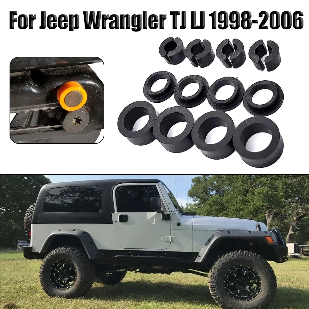 

12 шт., пластиковые автомобильные аксессуары для Jeep TJ LJ 1998-2006