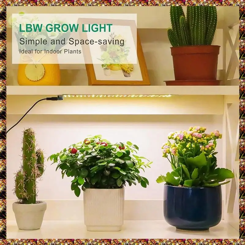 BTCL LED Grow Light Spectrum เต็มเติบโตแสงในร่ม LED เติมแสง US Plug
