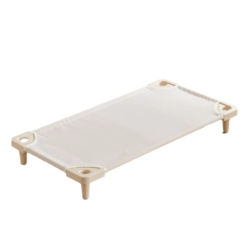 Cama moderna infantil minimalista, ambientalmente amigável, malha de PVC, cama dobrável respirável, mesa de mudança de fralda de bebê