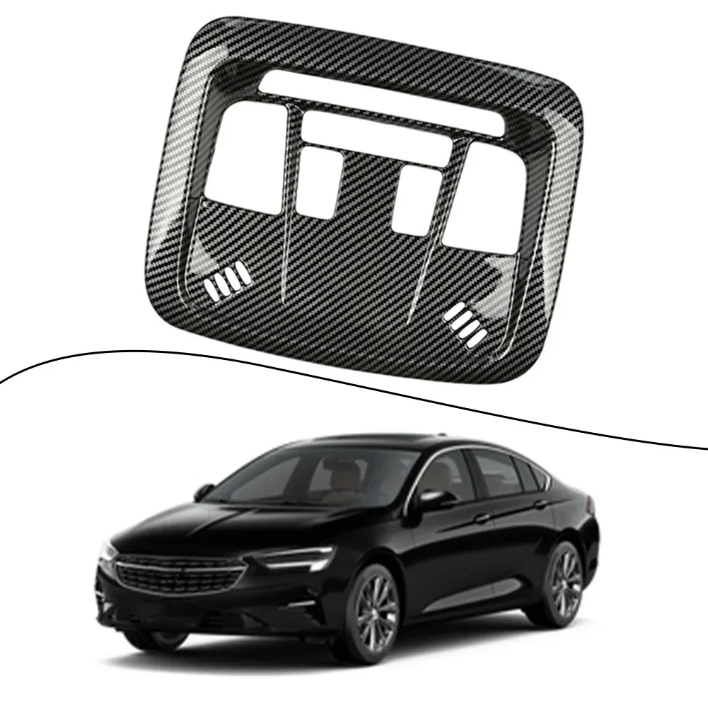 

1pcs Carbon Fiber Front Reading Light Cover Trim For Chevrolet For Malibu 2016-2023 Carbon Fiber Black Accessories