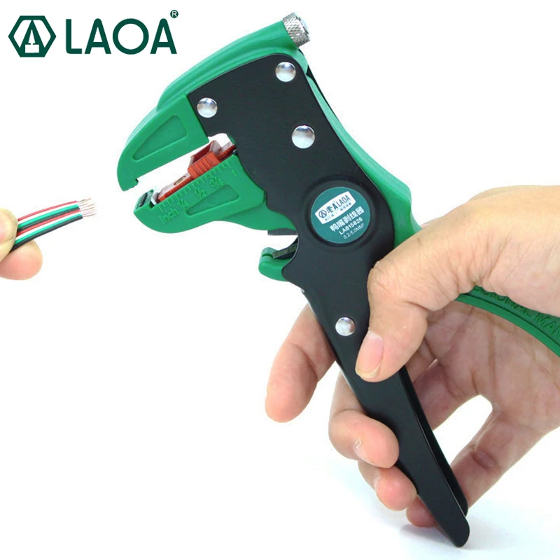 LAOA Automatic Wire Stripper Pliers Duck Pliers Electrician Wire Stripper Tools Made in Taiwan