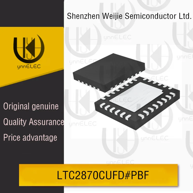 

Industrial RS485 Transceiver | LTC2870CUFD 0°C~70°C | 20Mbps | QFN-28