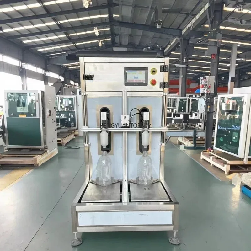 Daily chemical products Semi-automatic filling machine Chemical solvent filling machine