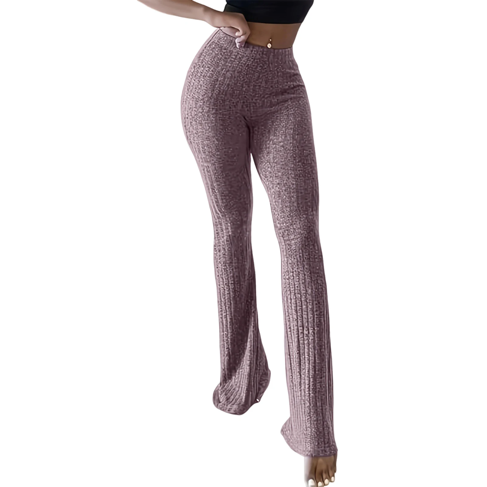 

Леггинсы женские ребристые бесшовные с высокой талией, пикантные штаны пуш-ап для занятий йогой, тренажерного зала, фитнесом, контролем живота, трико для тренировок и бега