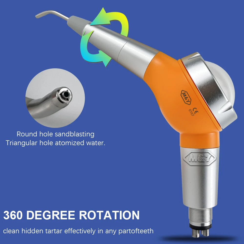 Dental Equipment Air Polisher Air water Spray polisher oral hygiene Teeth Cleaning Sandblasting prophy jet dentist Tools