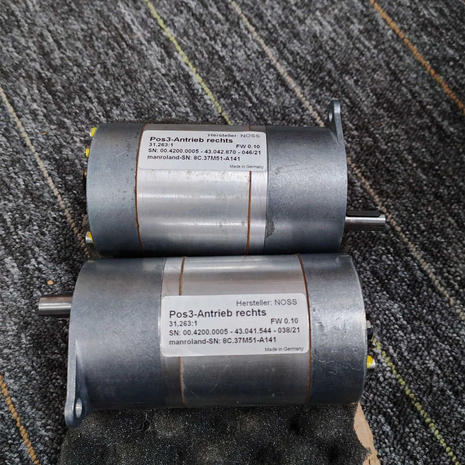 Original New Motors 00.4200.0005 Servo Motor 8C.37M51-A141 For Roland 700 500 300 Printing Machine