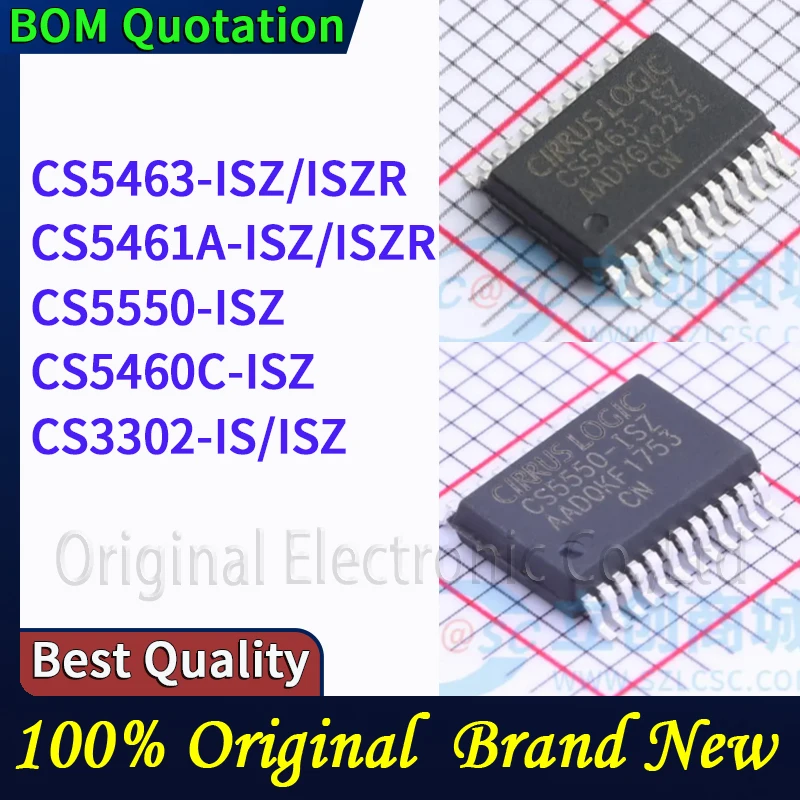 

CS5463-ISZ/ISZR CS5461A-ISZ/ISZR CS5550-ISZ CS5460C-ISZ CS3302-IS/ISZ В наличии Оригинальные высококачественные компоненты