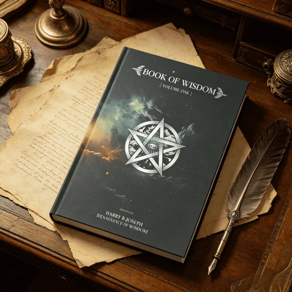 

Book of Wisdom Volume One Harry B. Joseph Spiritual Enthusiasts English Paperback Ancient Mystical Wisdom Handbook Free Shipping
