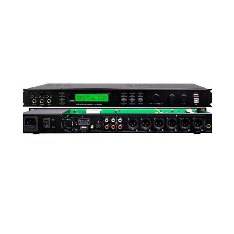 Ka3 pre-digital effects DSP digital reverb KTV microphone anti-howling processing, equalizer