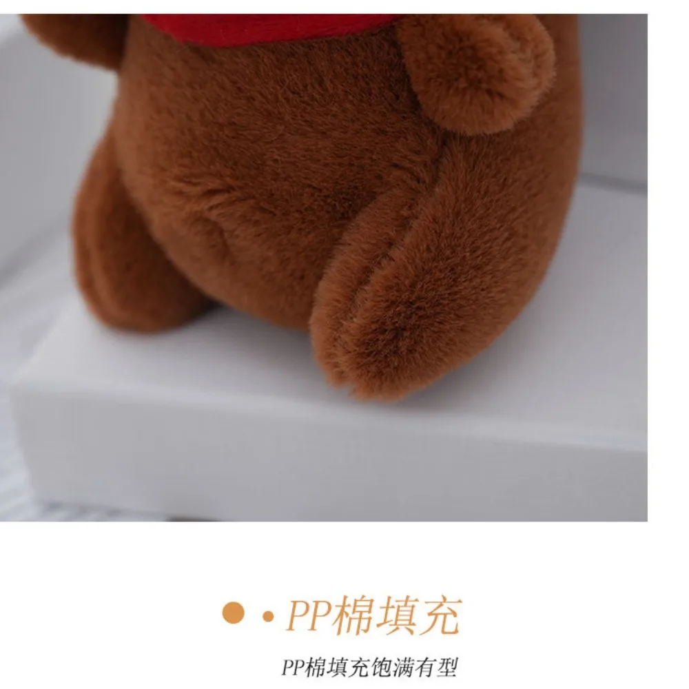 マルチカラーキャプティキーホルダー,動物のぬいぐるみ,バックパックペンダント,誕生日プレゼント,10〜13cm